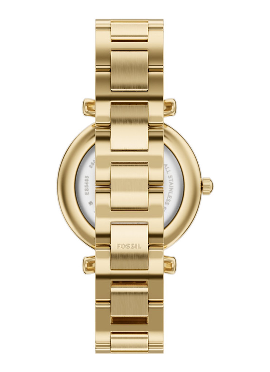 Fossil Carlie horloge ES5465 - detail 2 goud