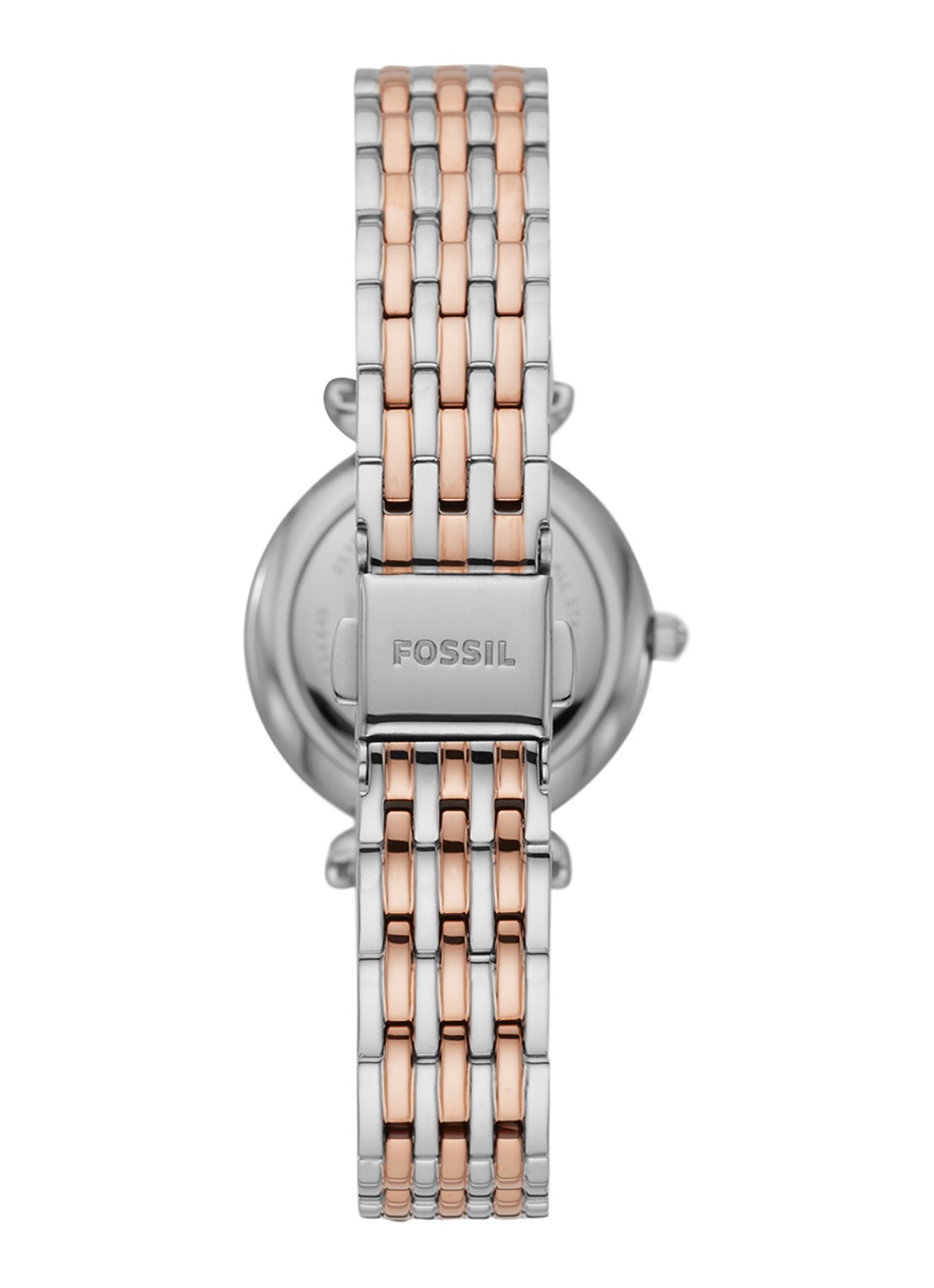 Fossil Carlie Mini horloge ES4649 - detail 2 roségoud