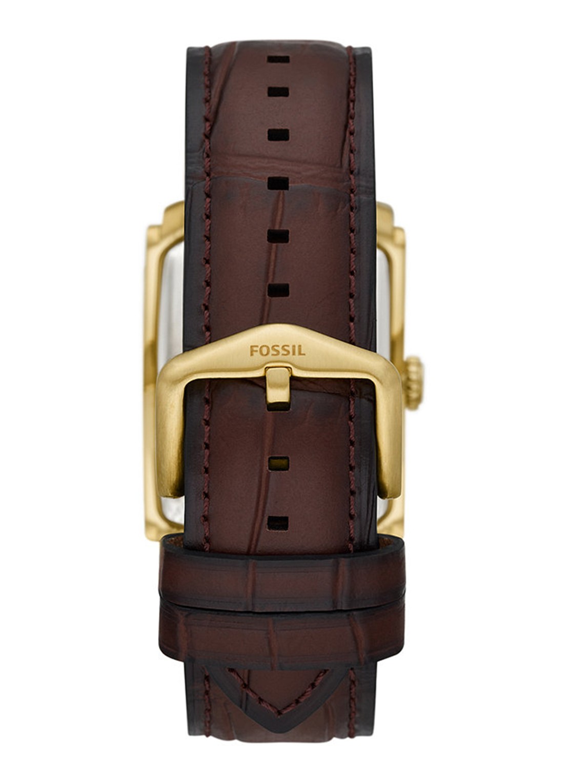 Fossil Carraway horloge FS6011 - detail goud