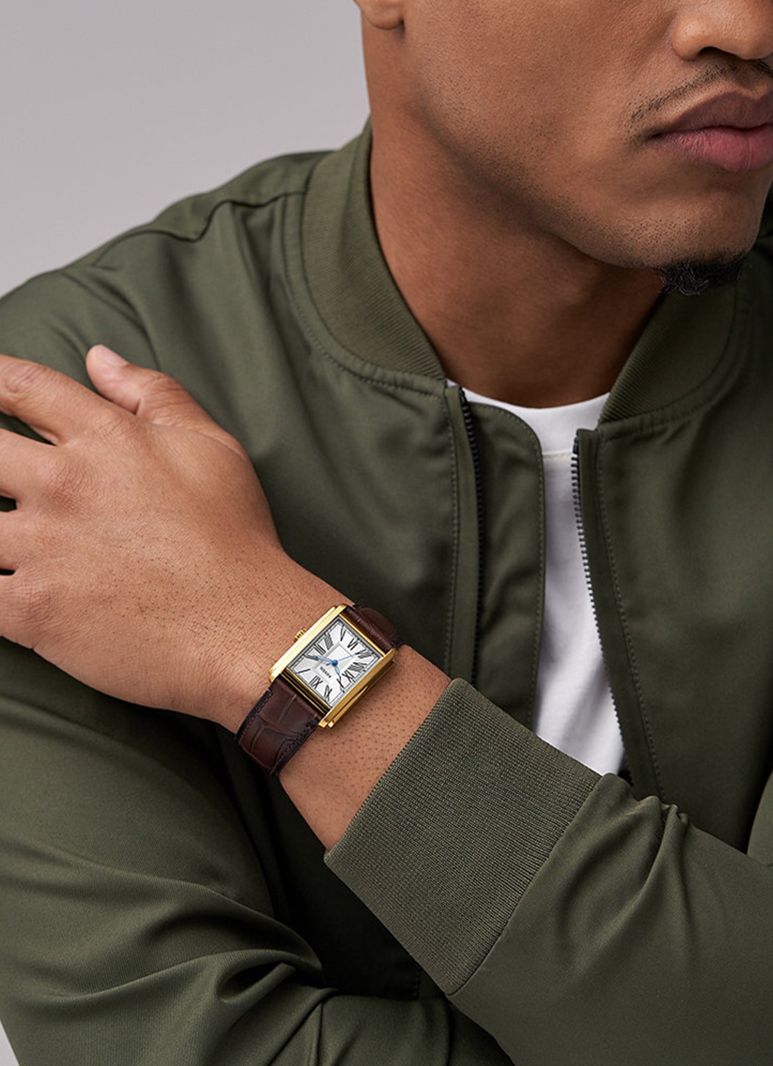 Fossil Carraway horloge FS6011 - voorkant 6 goud