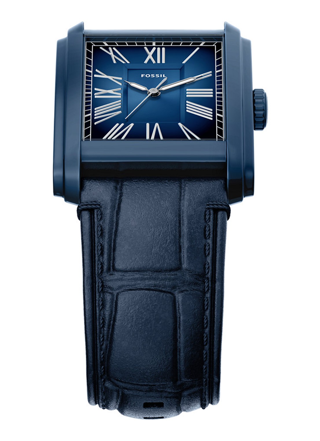 Fossil Carraway horloge FS6170 - detail 2 blauw