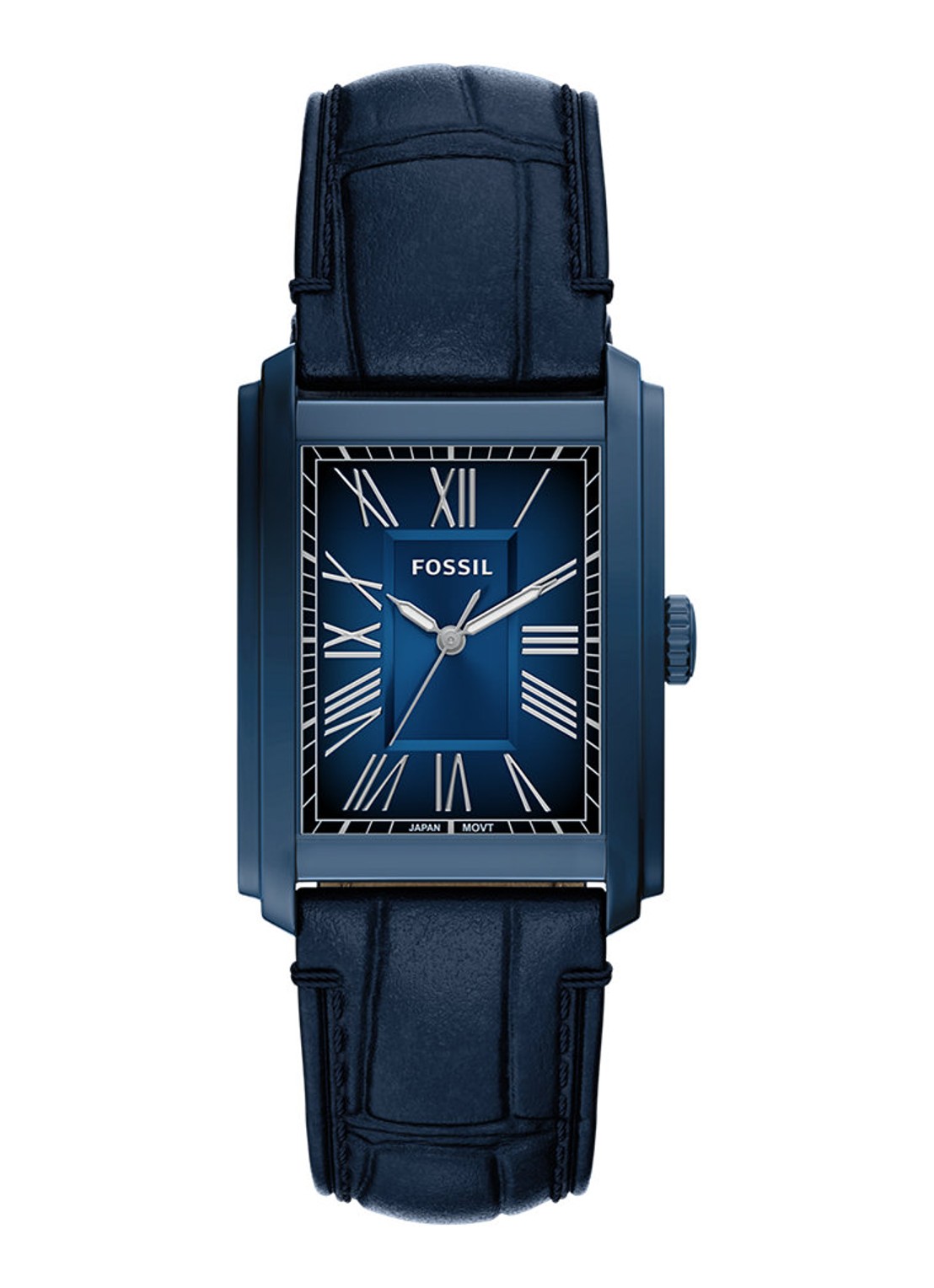 Fossil Carraway horloge FS6170 - voorkant 6 blauw