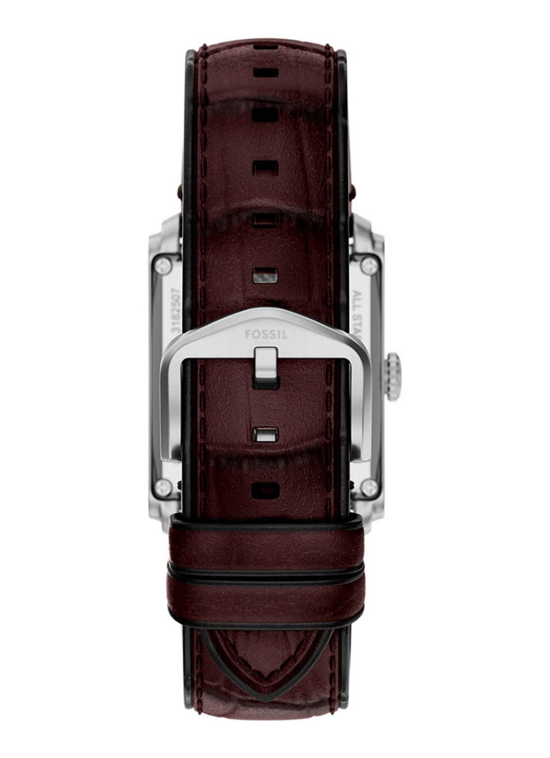 Fossil Carraway horloge ME3273 - detail zilver
