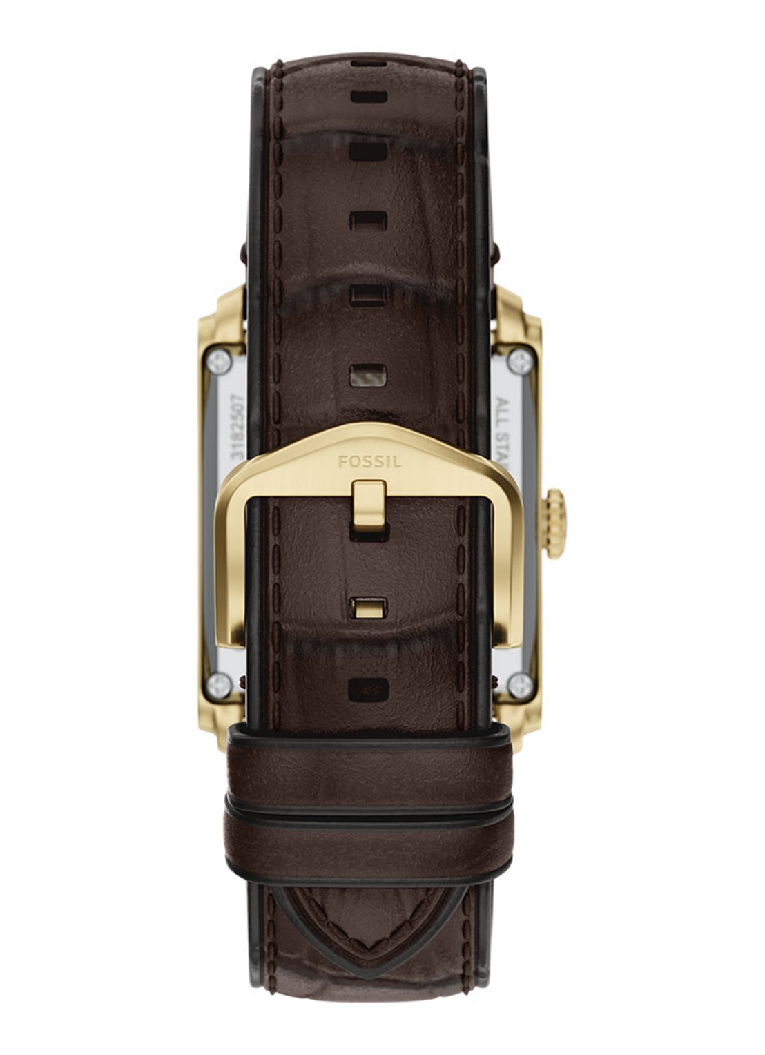 Fossil Carraway horloge ME3281 - detail goud