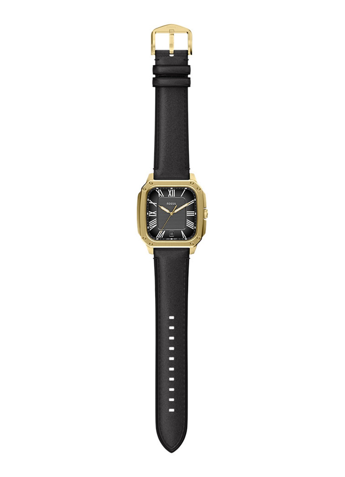 Fossil Crosby horloge FS6151 - detail 6 goud