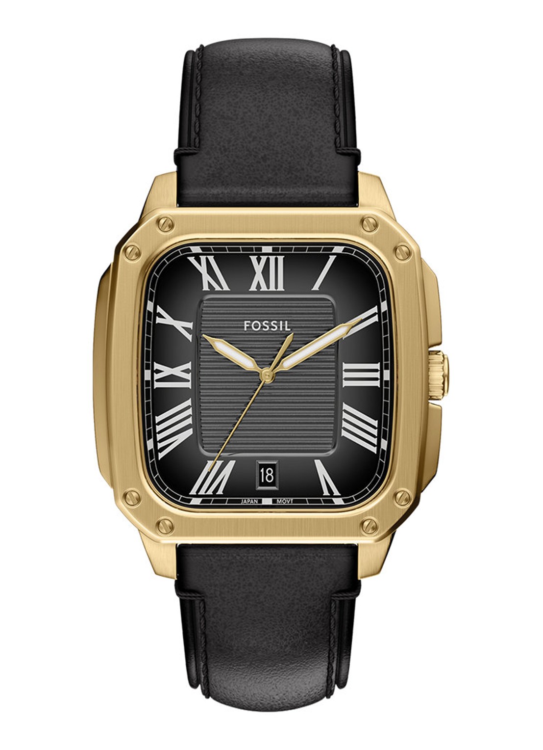 Fossil Crosby horloge FS6151 - voorkant goud