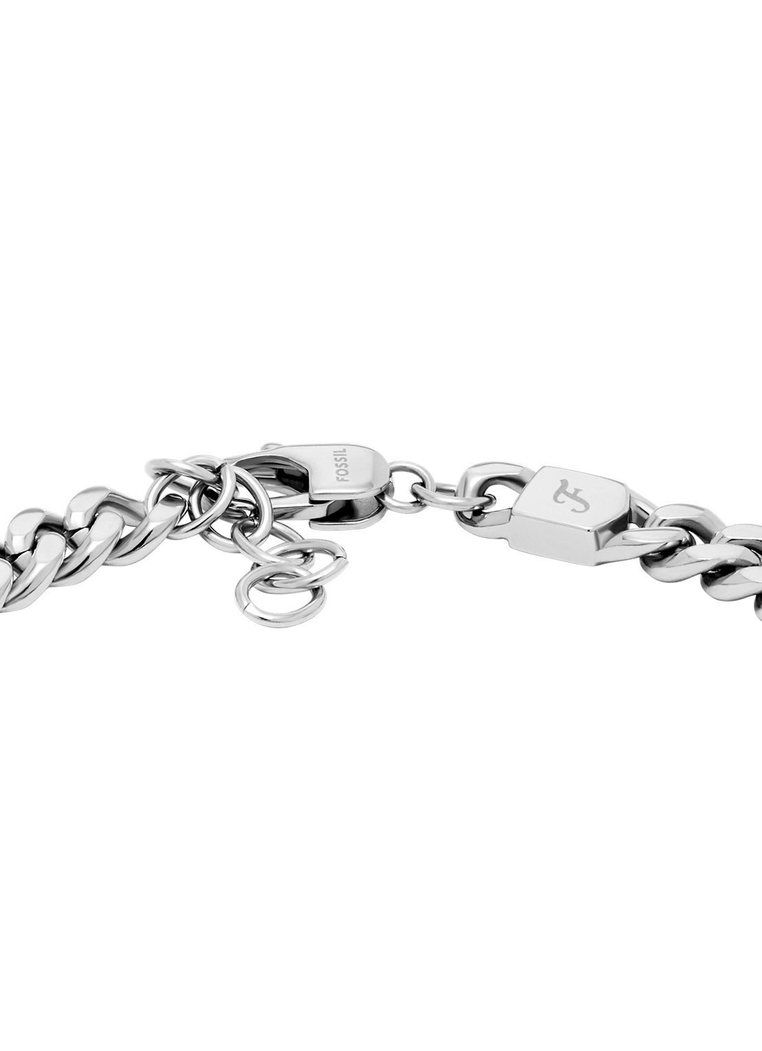 Fossil Drew armband JF04851998 - detail 2 zilver