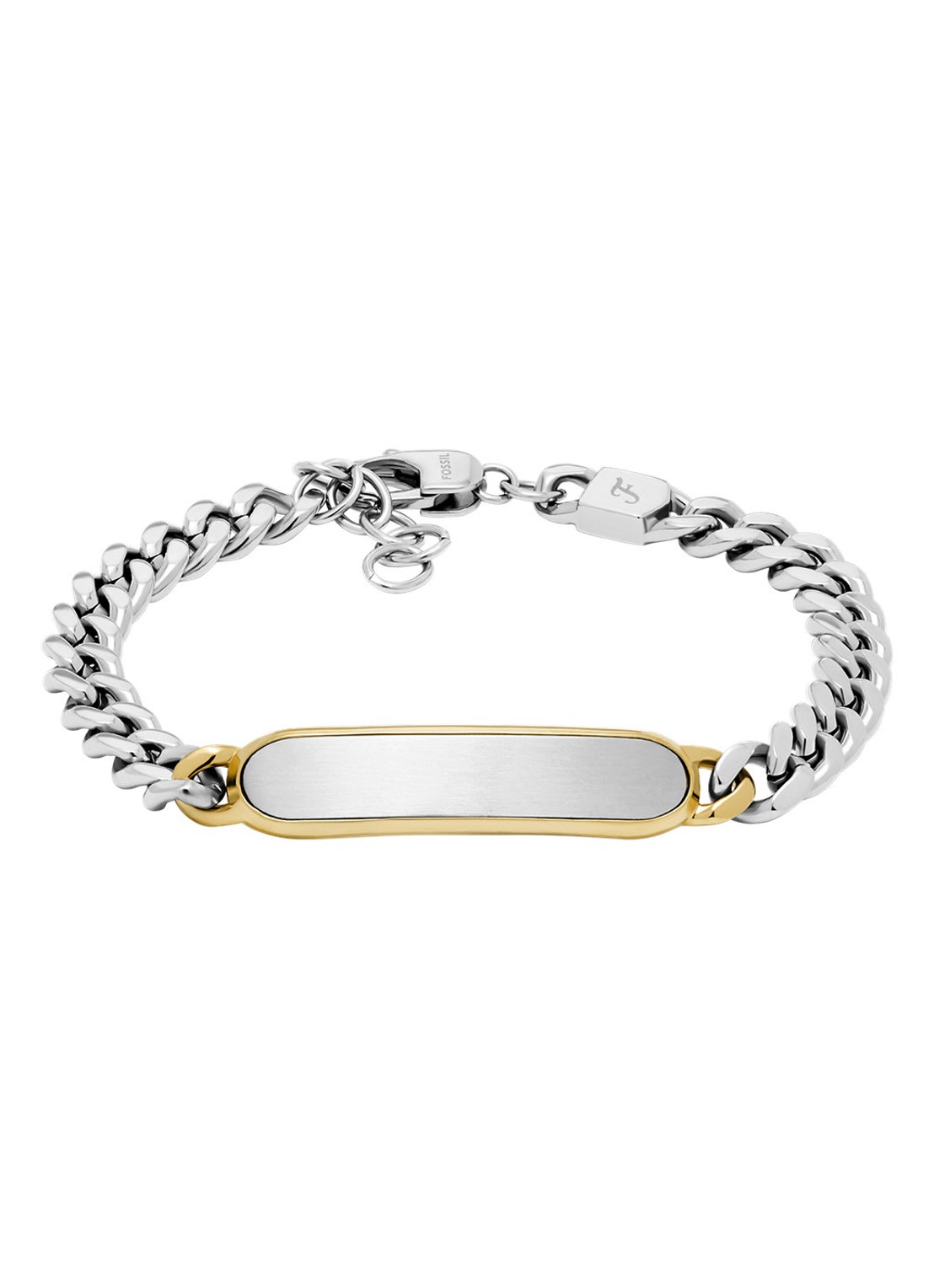 Fossil Drew armband JF04851998 - voorkant 5 zilver