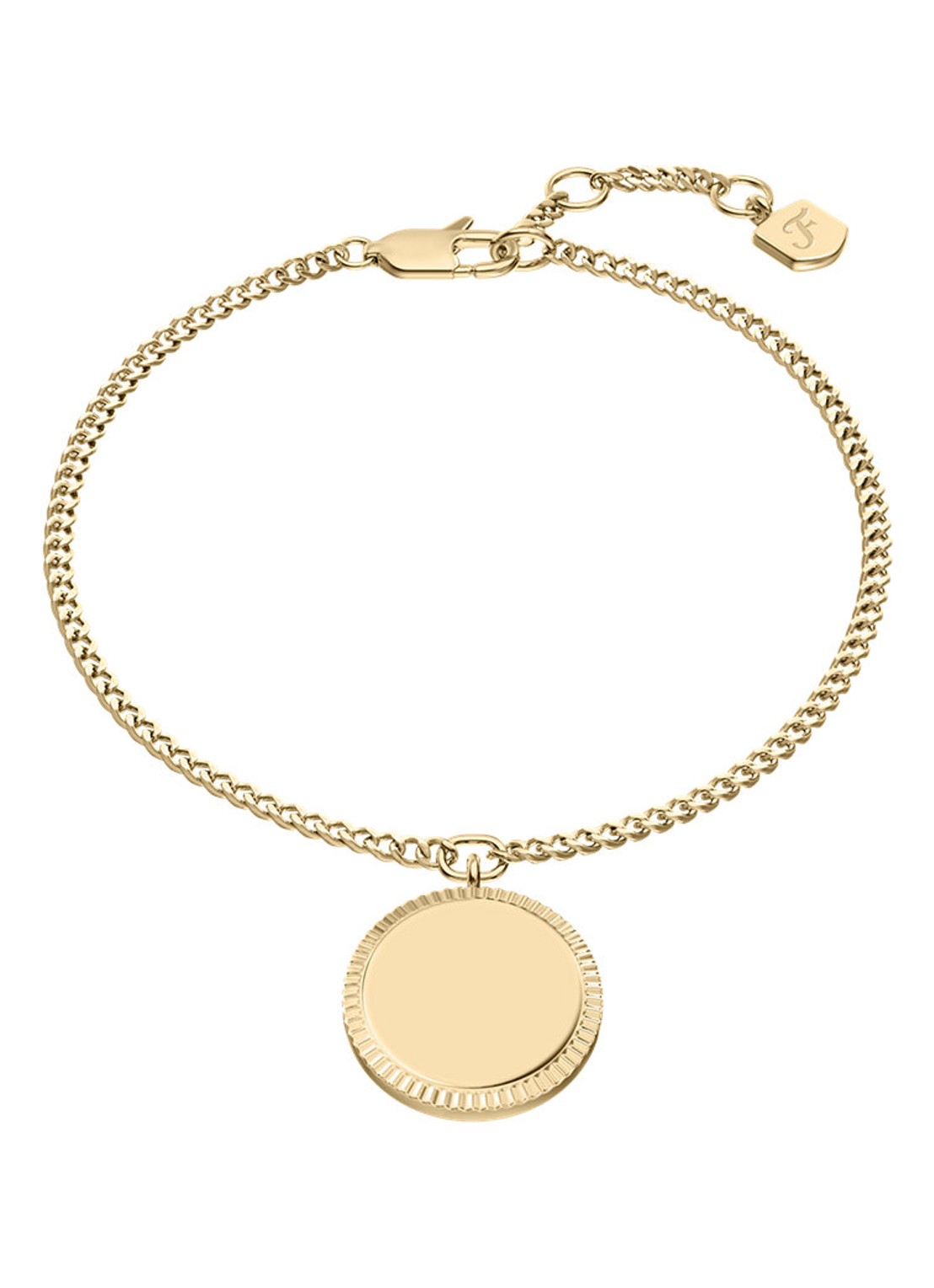 Fossil Ellis armband JF04979710 - voorkant goud