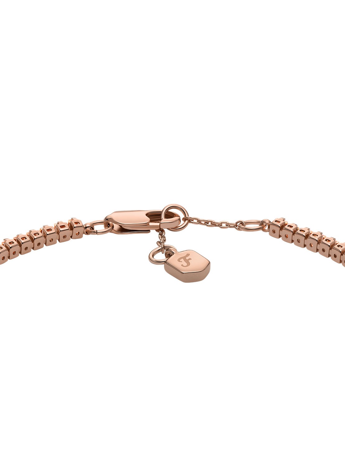 Fossil Ellis armband verguld JA7294791 - detail 3 roségoud