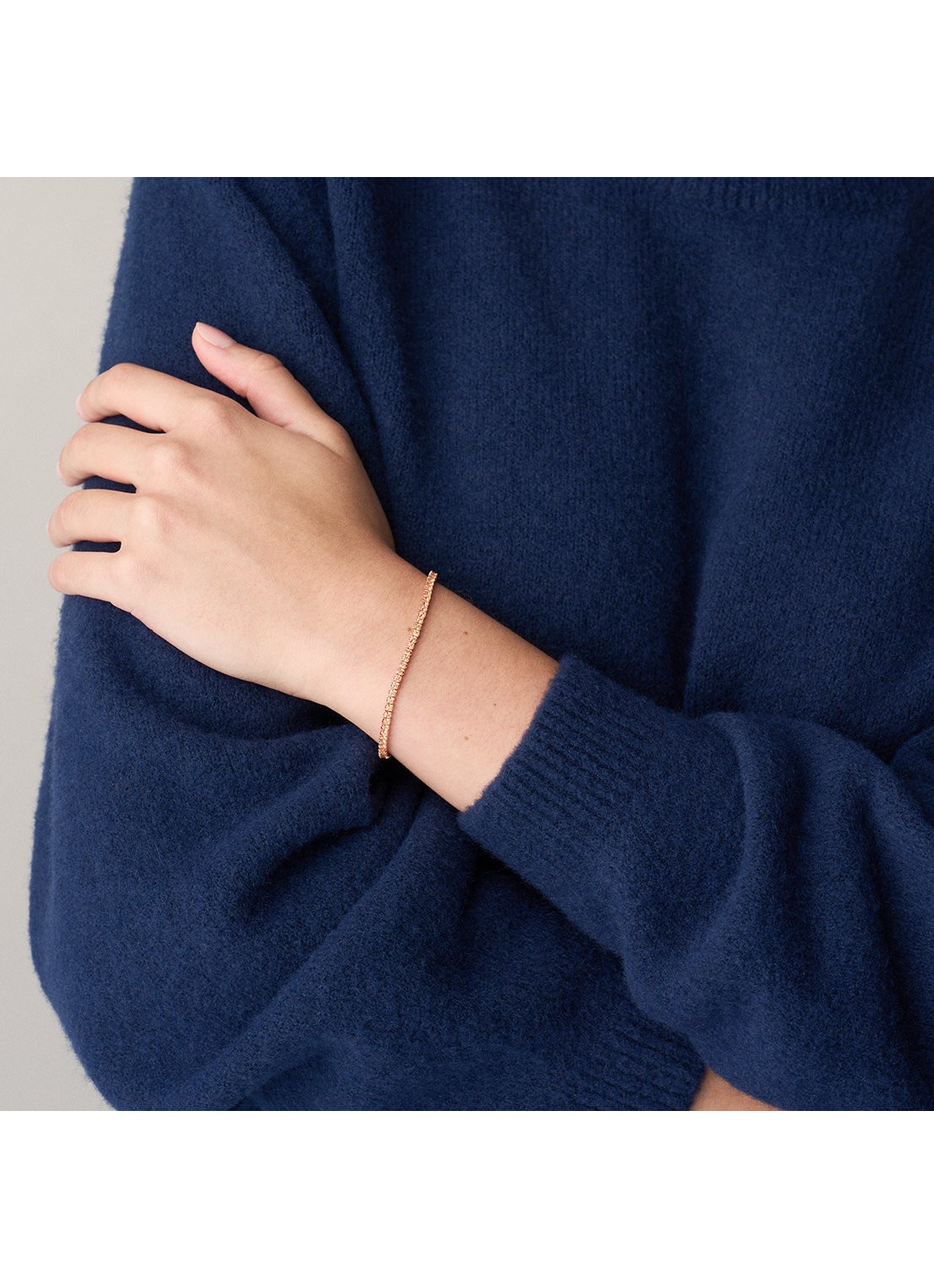 Fossil Ellis armband verguld JA7294791 - detail 5 roségoud