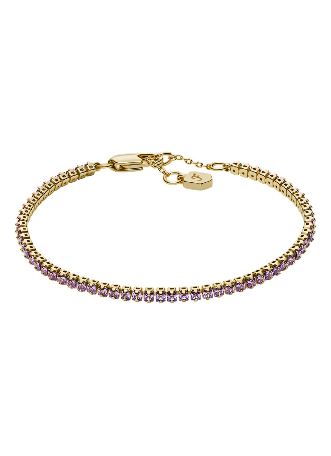 Fossil Ellis armband verguld JA7306710 - voorkant goud