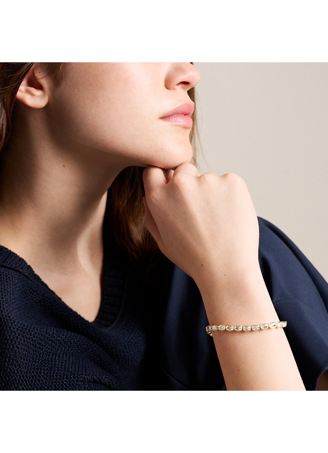 Fossil Ellis armband verguld JA7343710 - detail 4 goud