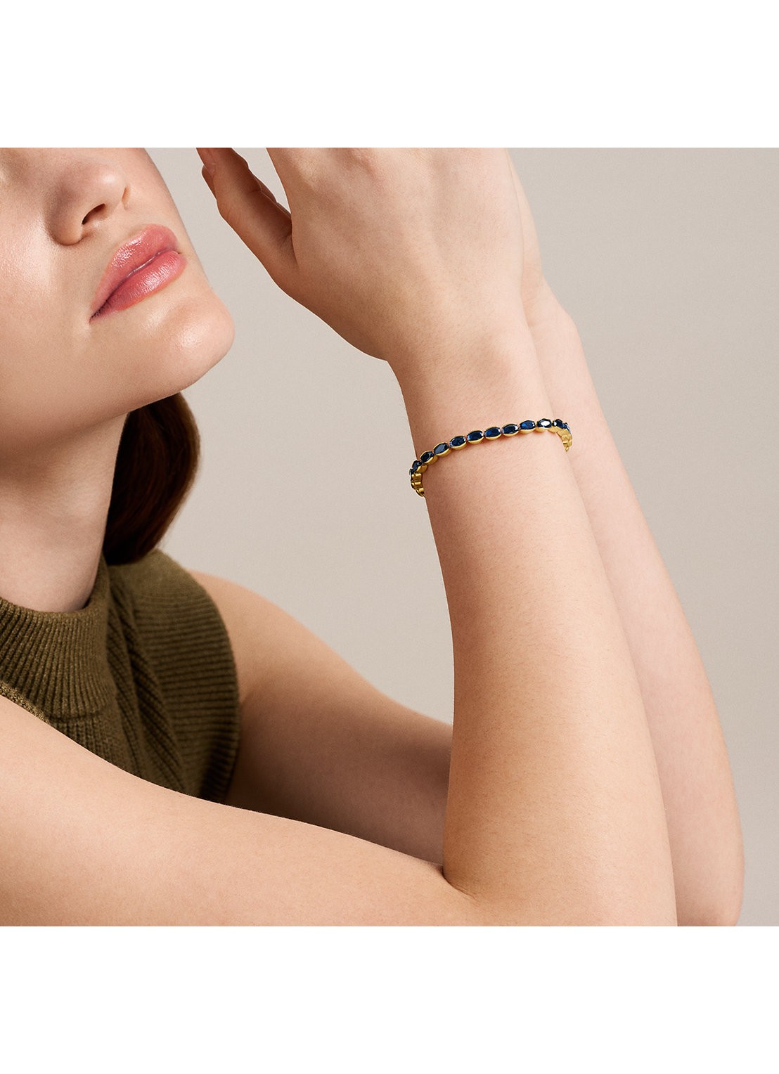Fossil Ellis armband verguld JA7345710 - detail 5 goud