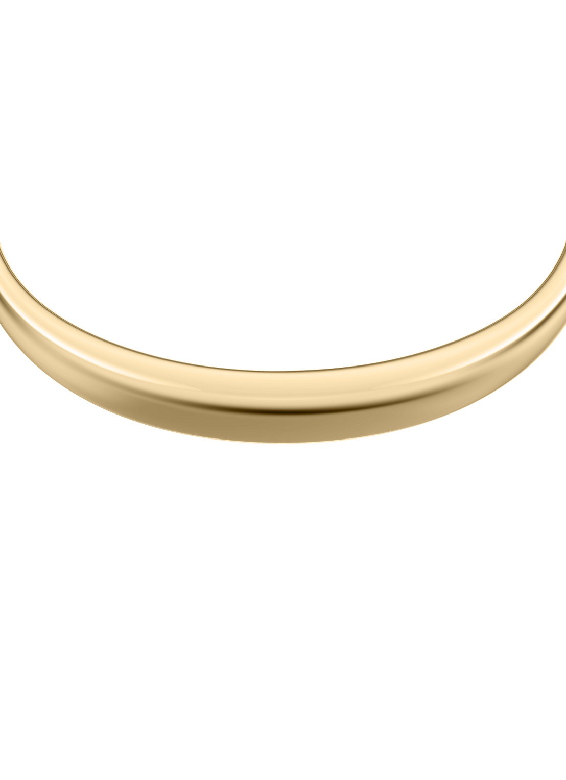 Fossil Ellis bangle JF05000710 - detail goud