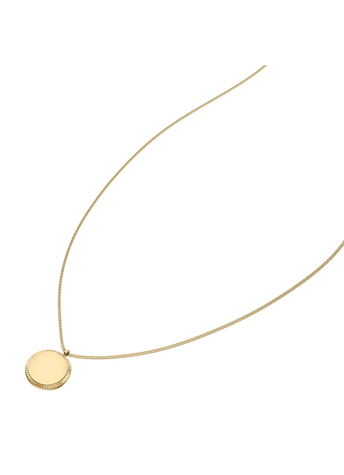 Fossil Ellis ketting JF04977710 - detail 2 goud