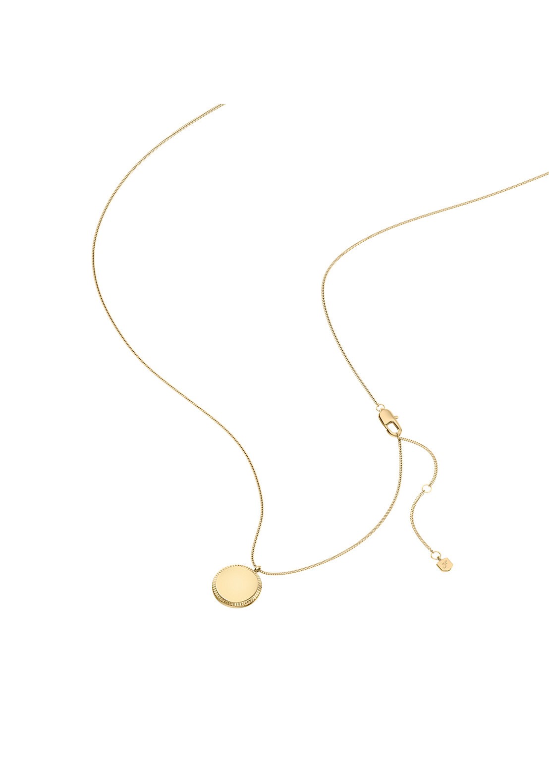 Fossil Ellis ketting JF04977710 - detail 5 goud