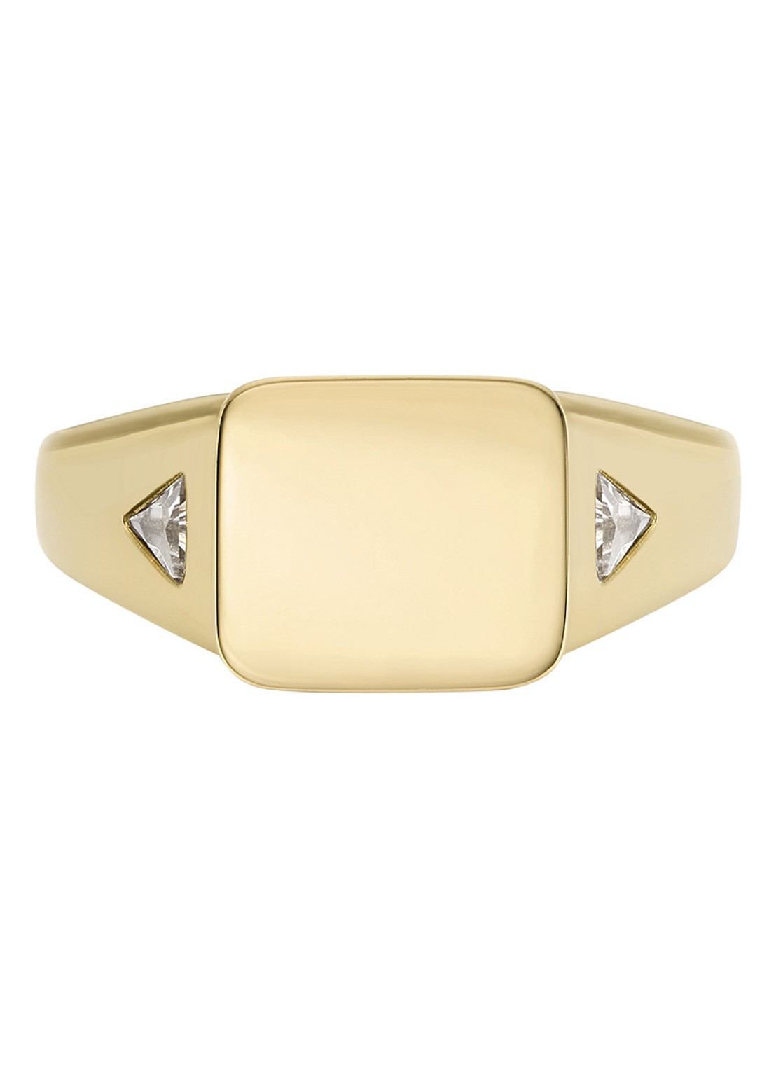 Fossil Ellis ring JF04791710 - voorkant goud