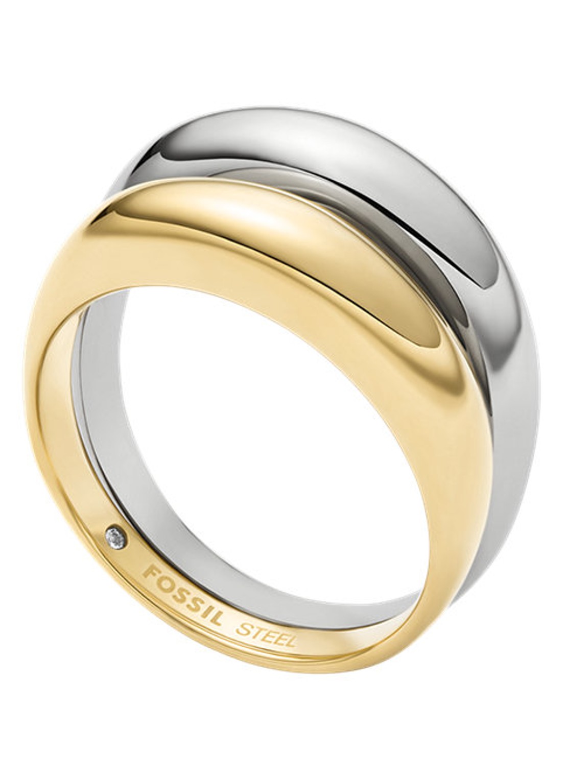 Fossil Ellis ring JF04876998 - detail 2 goud