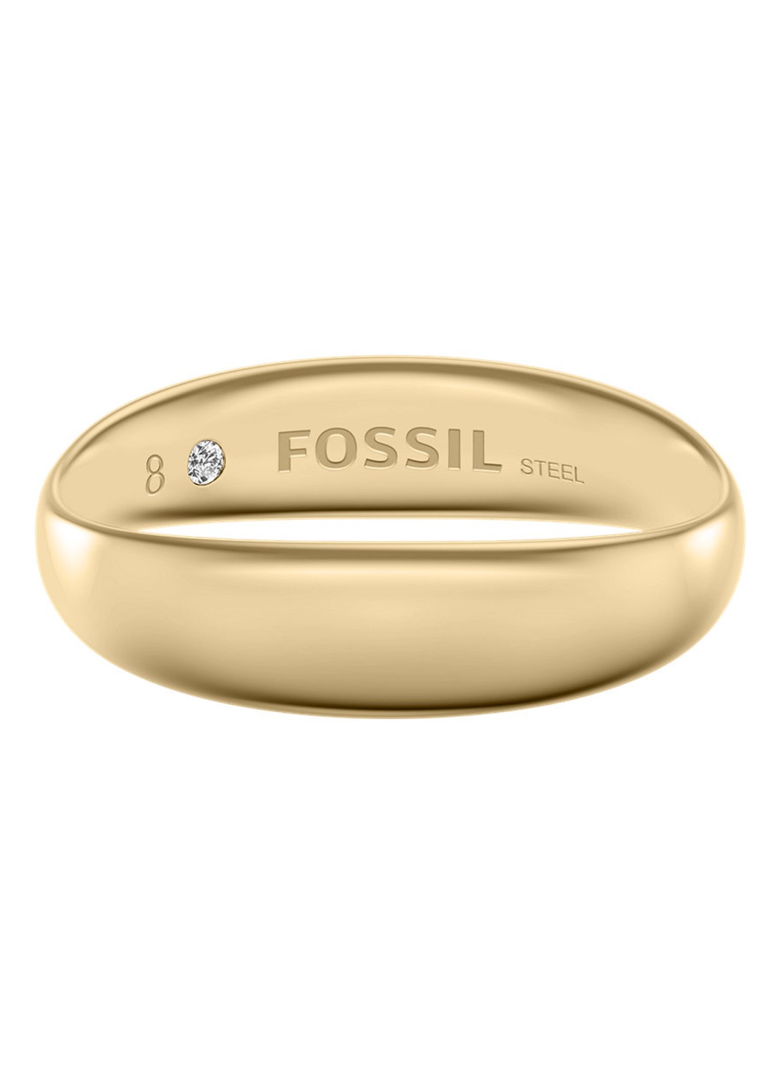 Fossil Ellis ring JF05001710 - detail goud