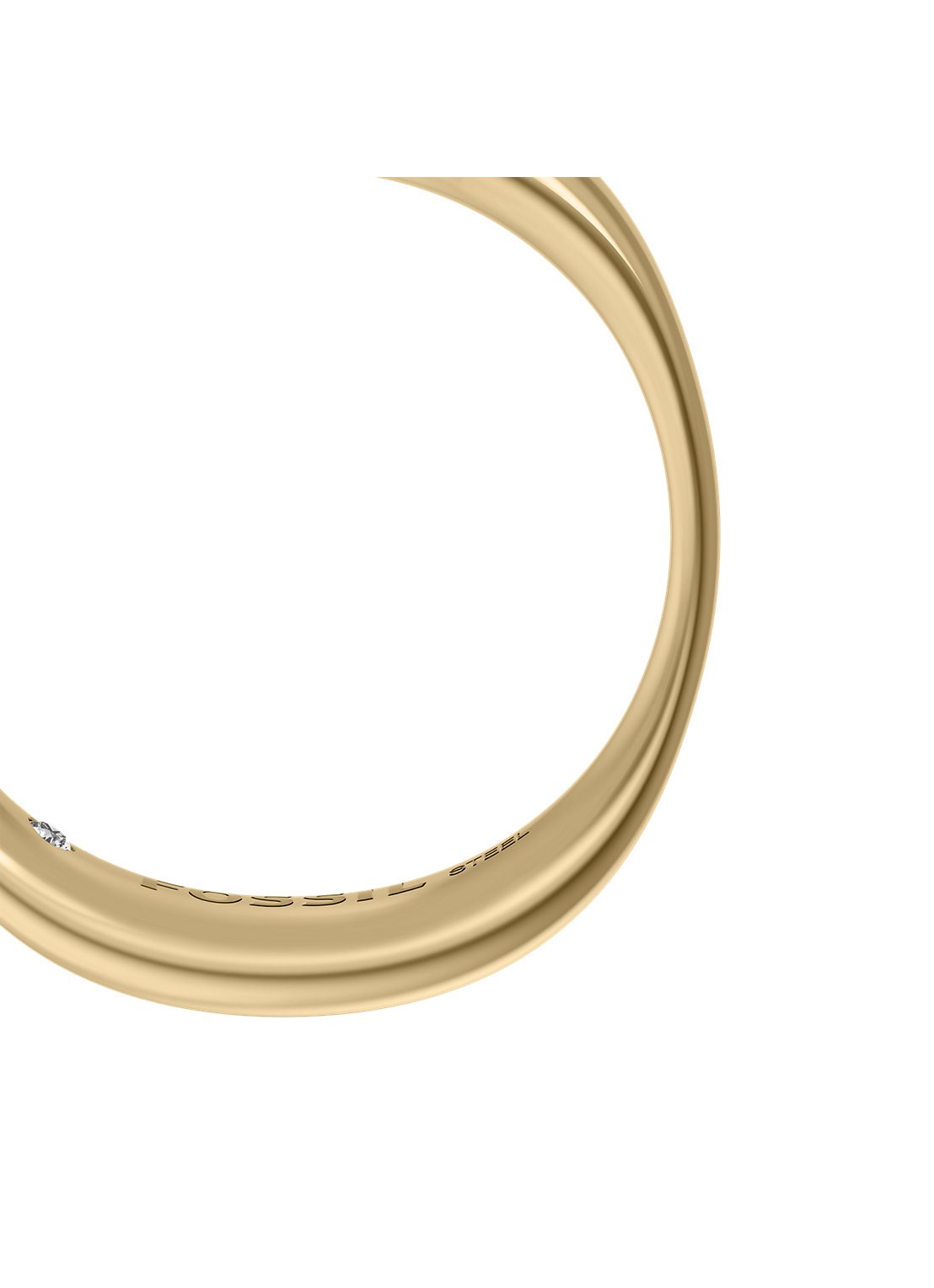 Fossil Ellis ring JF05001710 - detail 3 goud