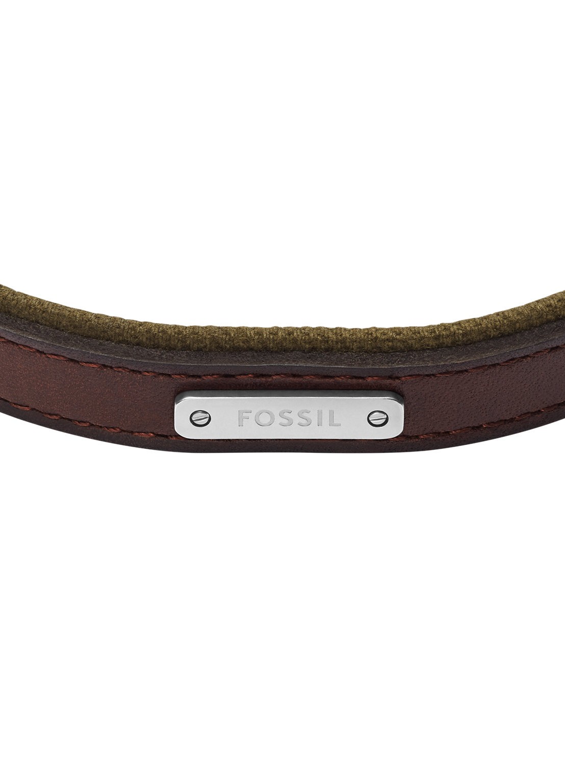 Fossil Everett armband JA7315998 - detail 2 bruin