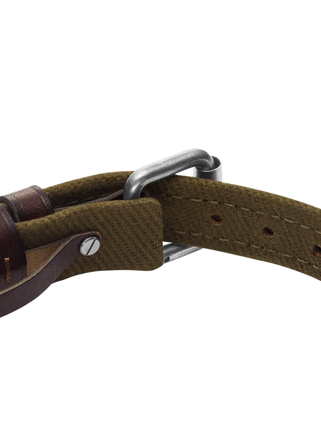 Fossil Everett armband JA7315998 - detail 3 bruin