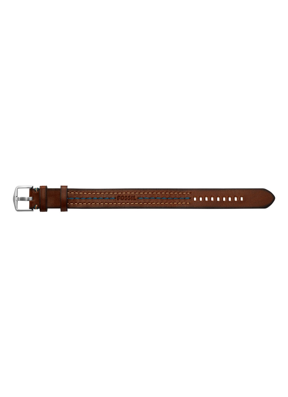 Fossil Everett armband JF04949040 - detail 3 bruin