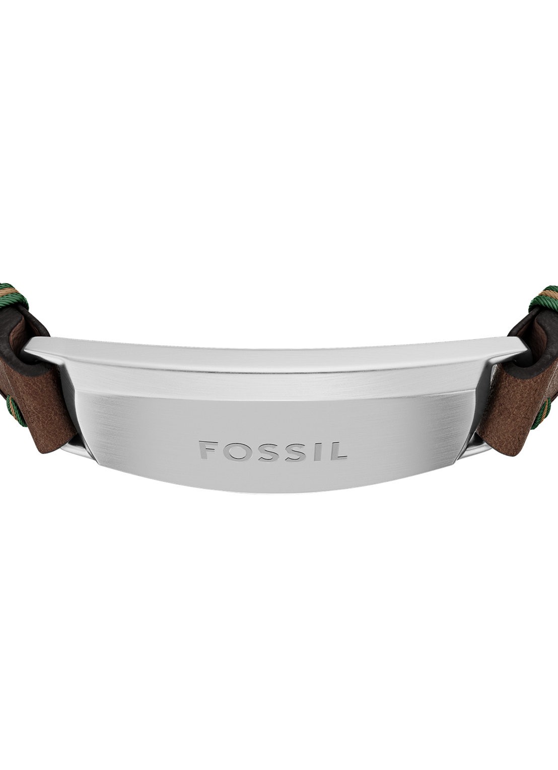 Fossil Everett armband JF04988040 - detail 2 bruin