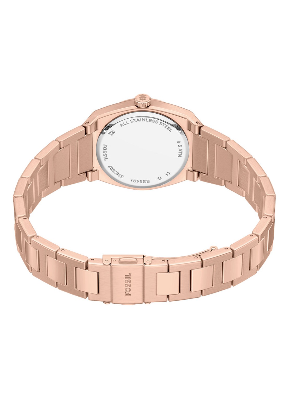 Fossil Everett horloge ES5491 - detail 4 roségoud