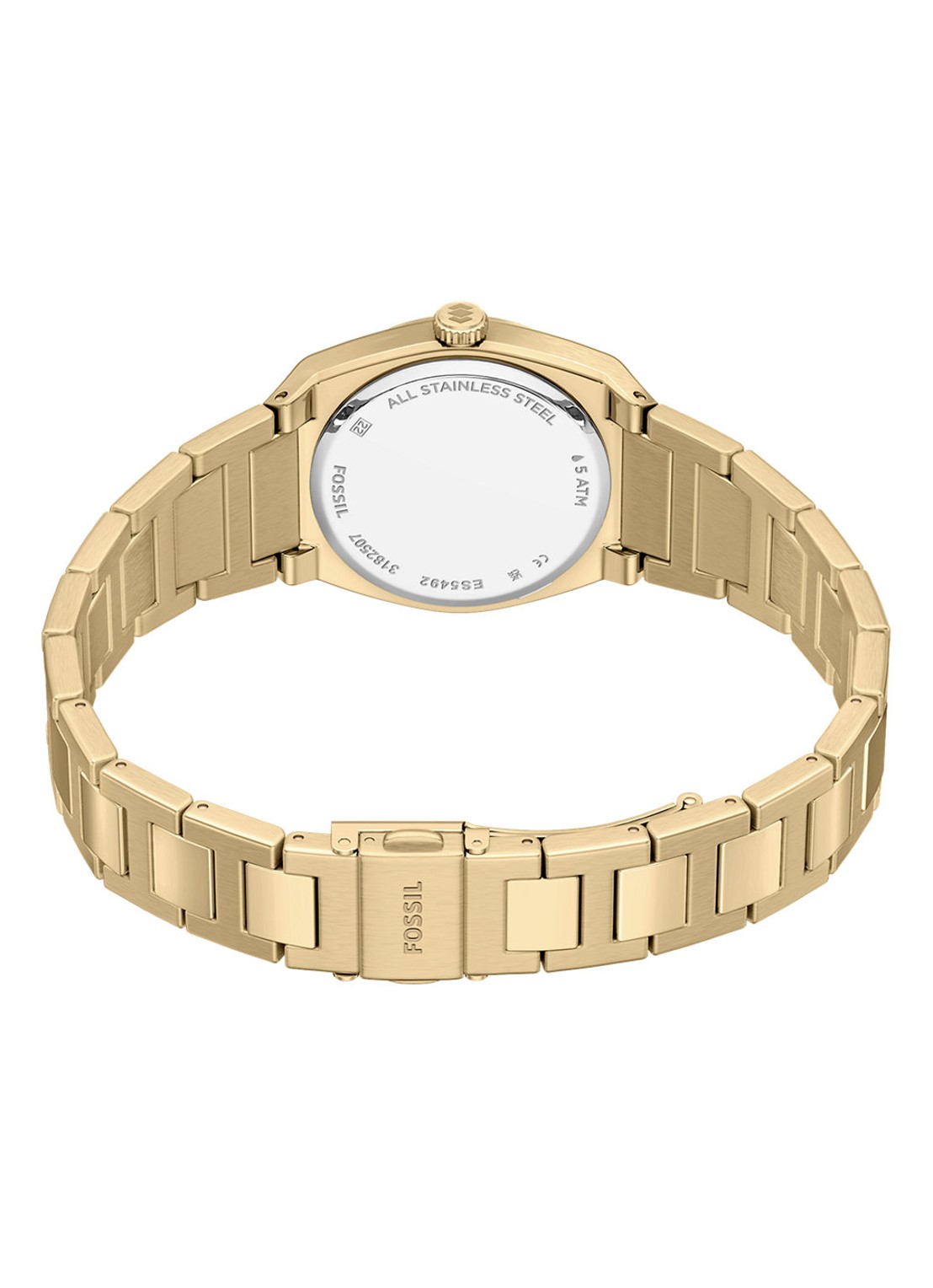 Fossil Everett horloge ES5492 - detail 4 goud