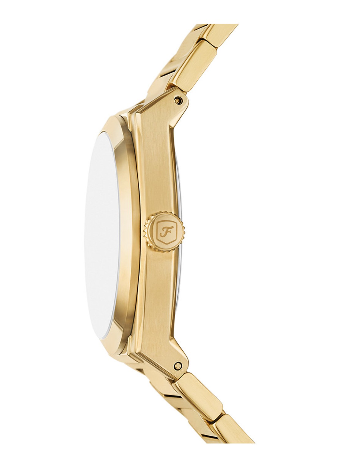 Fossil Everett horloge FS6090 - detail 3 goud