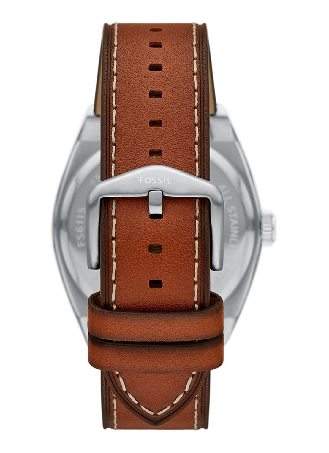 Fossil Everett horloge FS6115 - detail 2 zilver