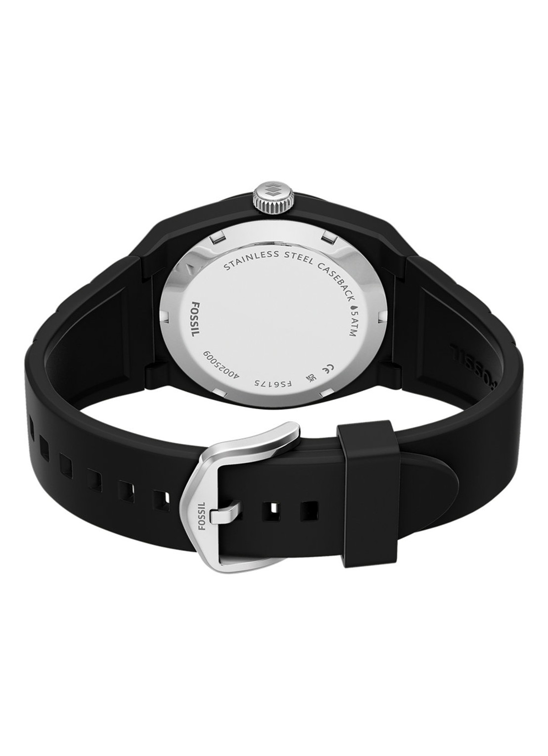 Fossil Everett horloge FS6175 - detail 4 zwart