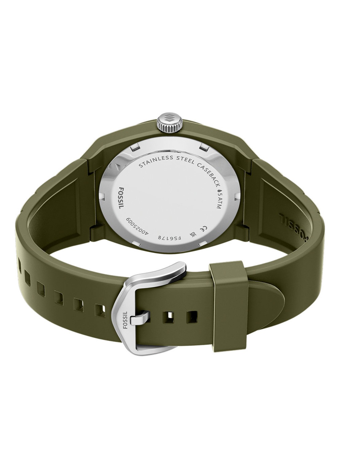 Fossil Everett horloge FS6178 - detail 4 groen