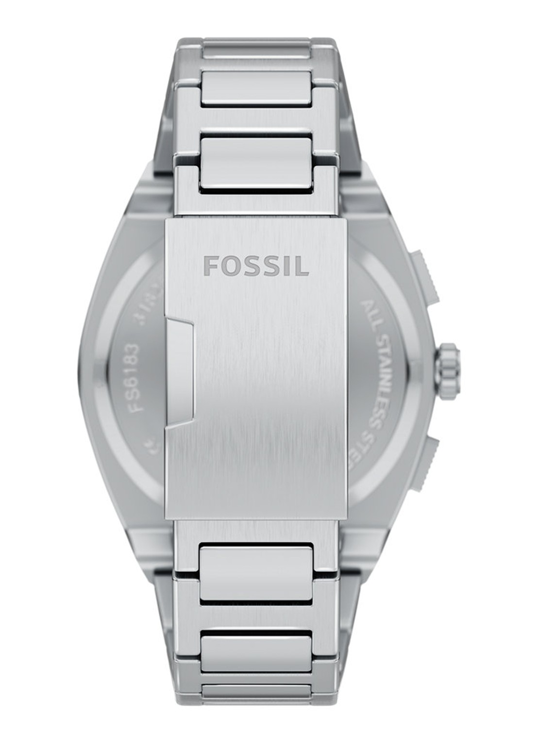 Fossil Everett horloge FS6183 - detail 2 zilver