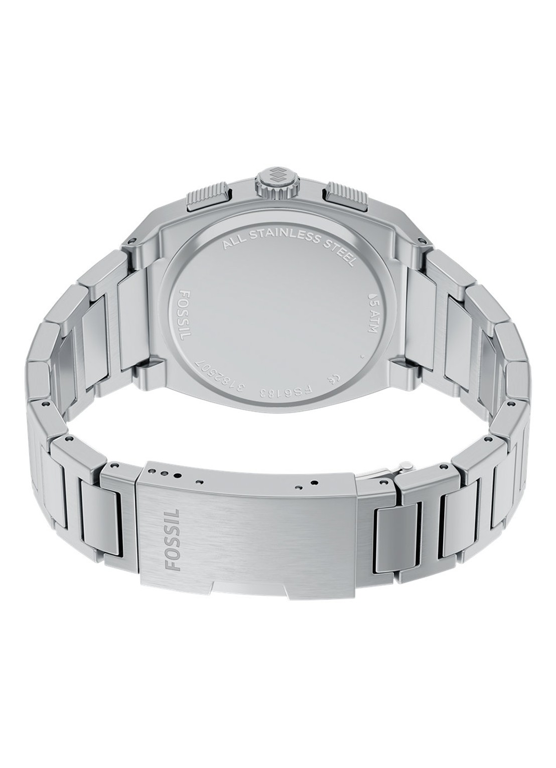 Fossil Everett horloge FS6183 - detail 4 zilver