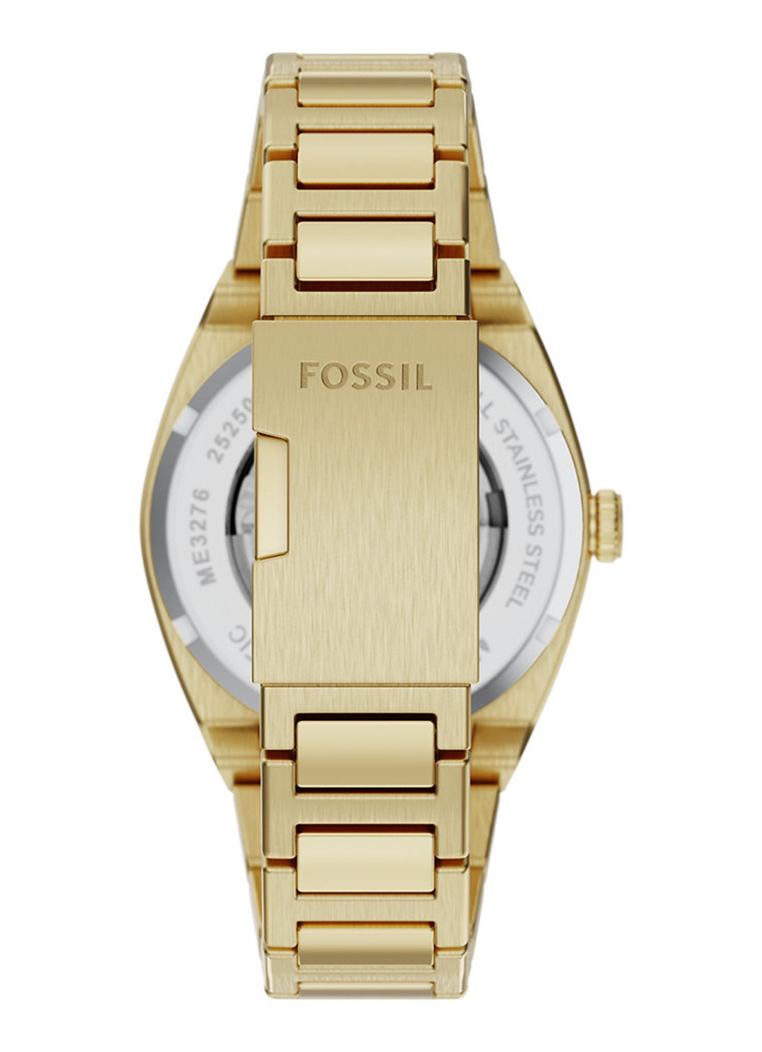 Fossil Everett horloge ME3276 - detail 2 goud