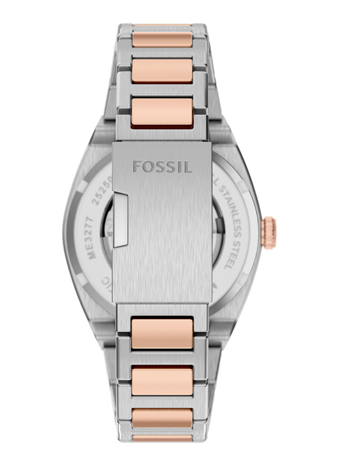 Fossil Everett horloge ME3277 - detail roségoud