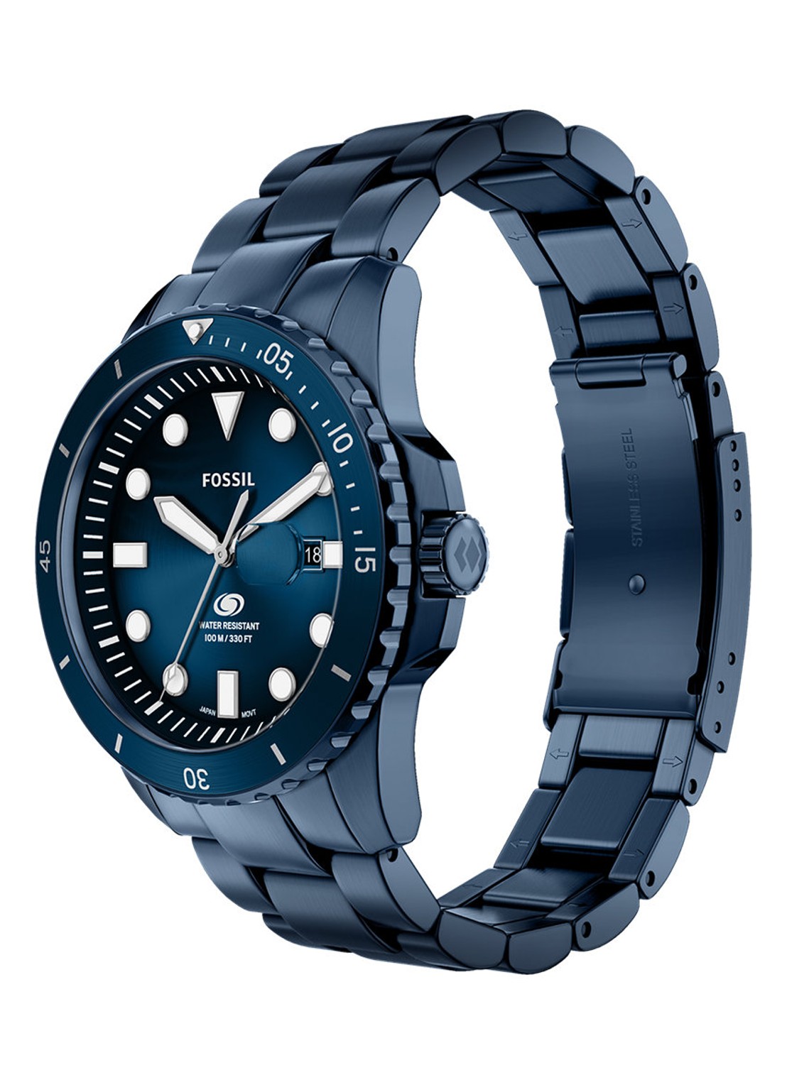 Fossil Fossil Blue horloge FS6166 - detail 6 blauw