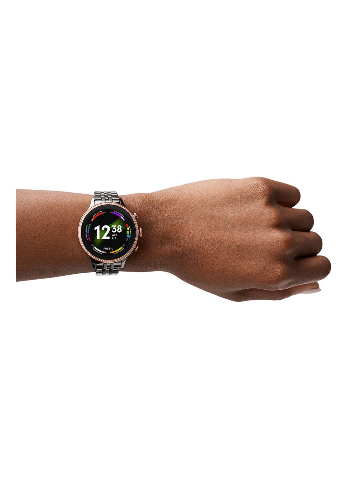 Fossil Gen 6 smartwatch FTW6078 - detail 2 roségoud