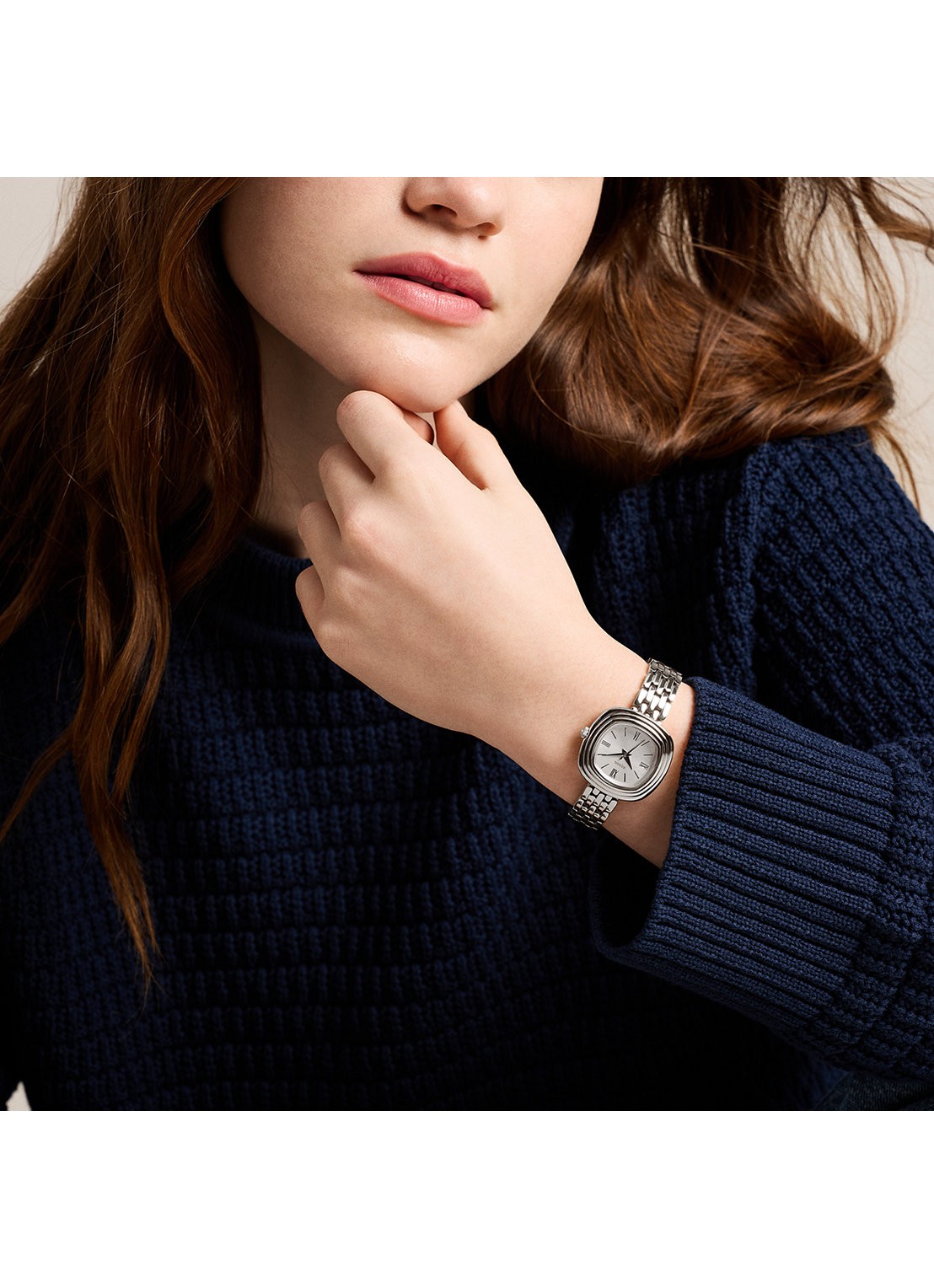 Fossil Genevive horloge ES5508 - detail 5 zilver