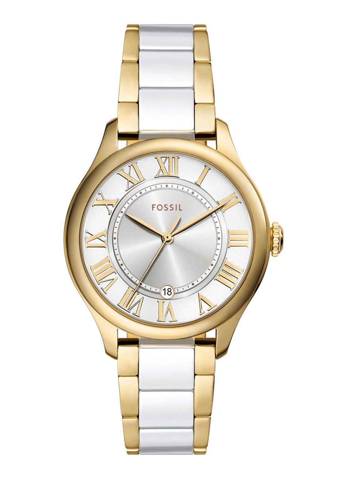 Fossil Gilmore horloge CE1131 - voorkant zilver