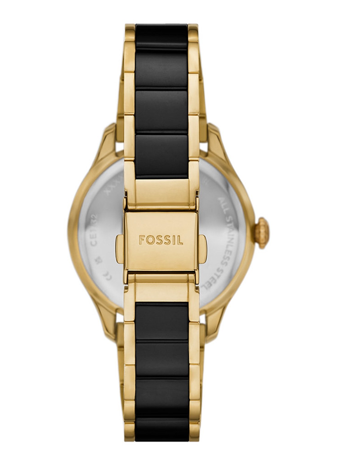 Fossil Gilmore horloge CE1132 - detail goud
