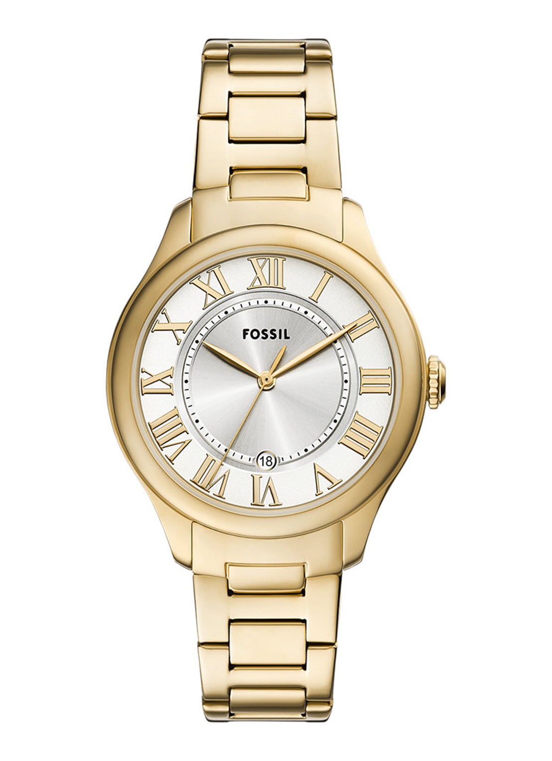 Fossil Gilmore horloge ES5395 - voorkant goud