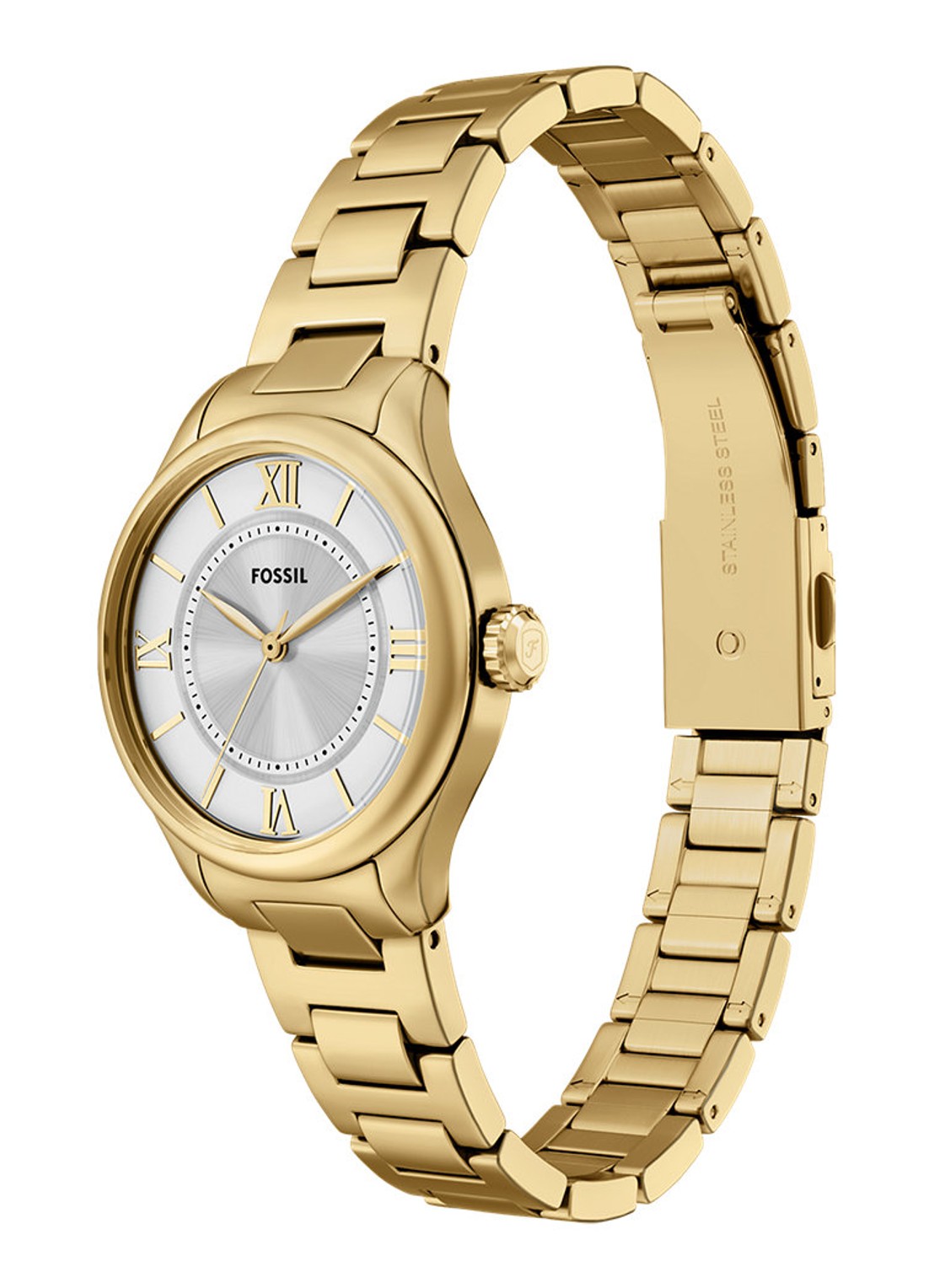 Fossil Gilmore horloge ES5421 - detail 6 goud