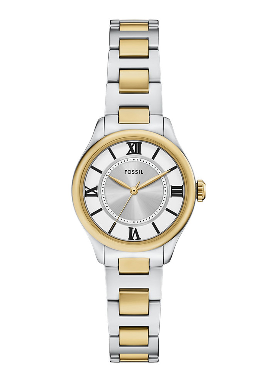 Fossil Gilmore horloge ES5422 - voorkant zilver