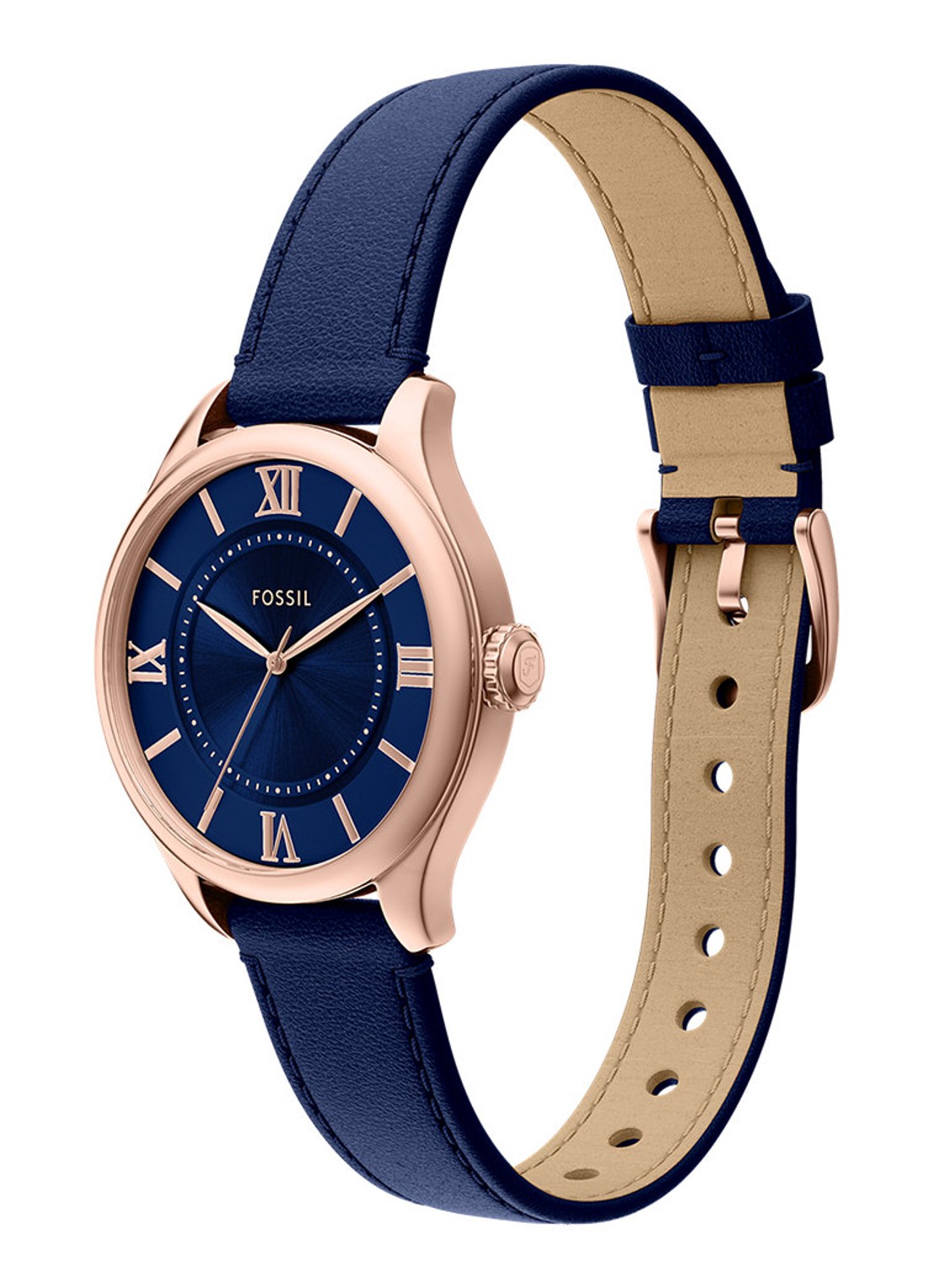 Fossil Gilmore horloge ES5424 - detail 6 roségoud