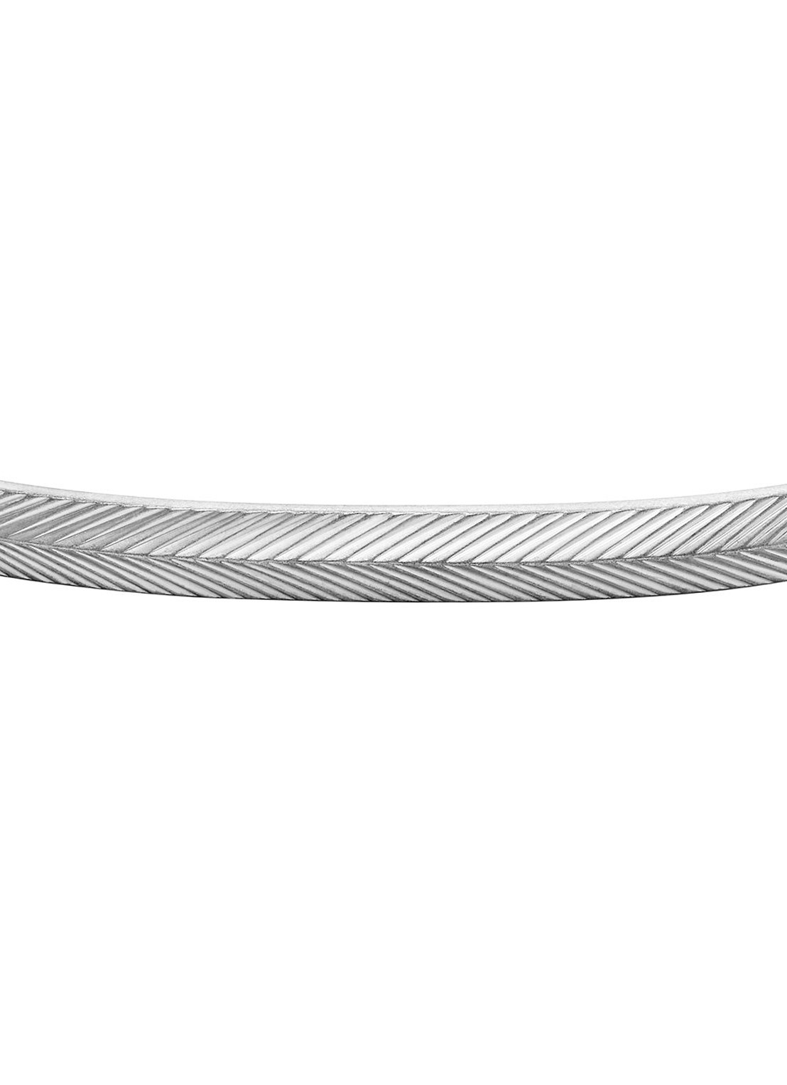 Fossil Harlow bangle JF04566040 - detail zilver