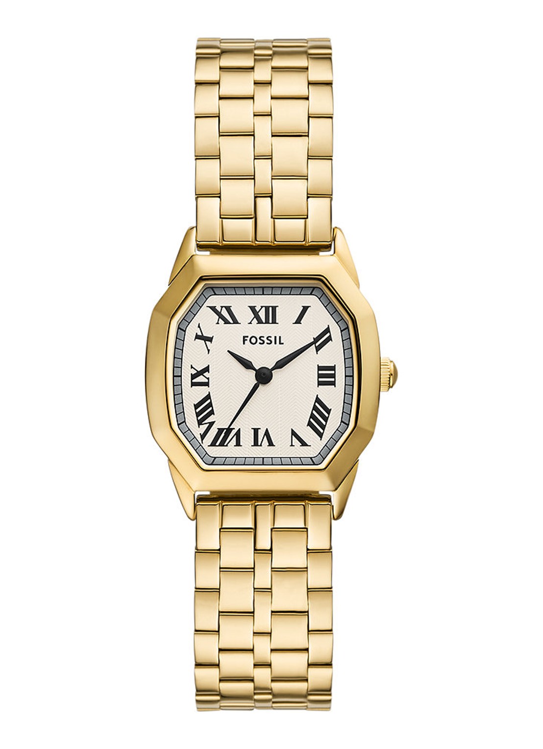 Fossil Harlow horloge ES5361 - voorkant goud